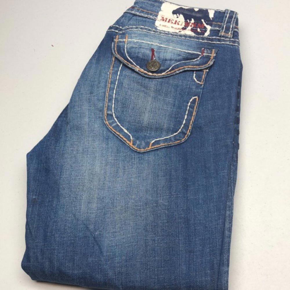 PREMIUM MEK DENIM NEW YORK BOOT JEANS 30x30 😎
